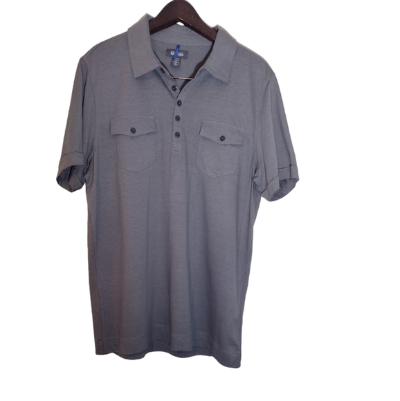 Kenneth Cole Reaction Men's Polo Shirt - Size Medium - Picture 1 of 4